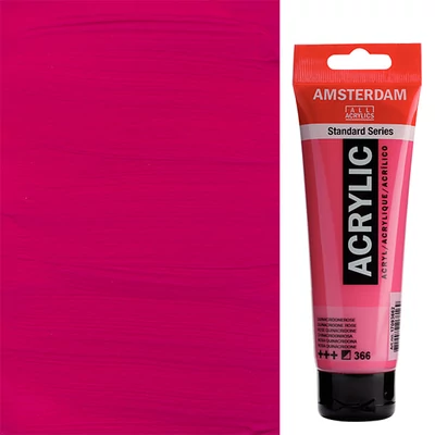 Talens Amsterdam vopsea acrilică, 120 ml - 366, quinacridone rose