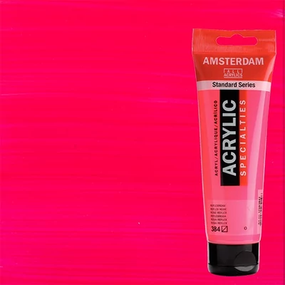 Talens Amsterdam vopsea acrilică, 120 ml - 384, reflex rose
