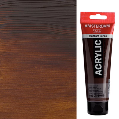 Talens Amsterdam vopsea acrilică, 120 ml - 409, burnt umber