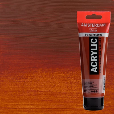 Talens Amsterdam vopsea acrilică, 120 ml - 411, burnt sienna