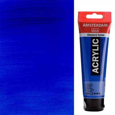 Talens Amsterdam vopsea acrilică, 120 ml - 504, ultramarine