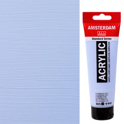 Talens Amsterdam vopsea acrilică, 120 ml - 505, ultramarine light