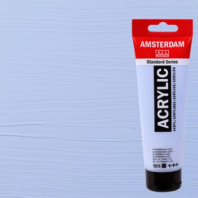 Talens Amsterdam vopsea acrilică, 120 ml - 505, ultramarine light