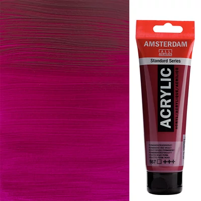 Talens Amsterdam vopsea acrilică, 120 ml - 567, permanent red violet