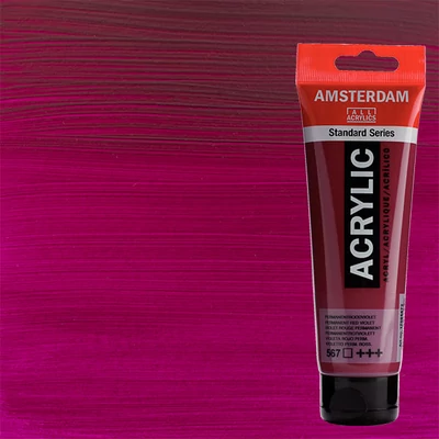 Talens Amsterdam vopsea acrilică, 120 ml - 567, permanent red violet