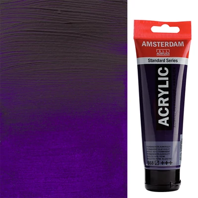 Talens Amsterdam vopsea acrilică, 120 ml - 568, permanent blue violet