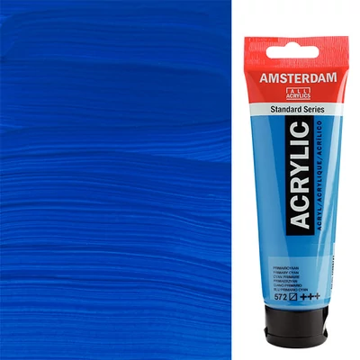 Talens Amsterdam vopsea acrilică, 120 ml - 572, primary cyan