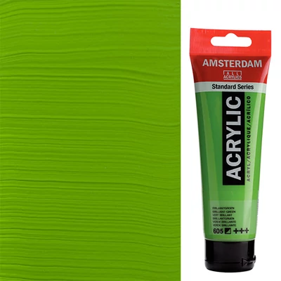 Talens Amsterdam vopsea acrilică, 120 ml - 605, brilliant green
