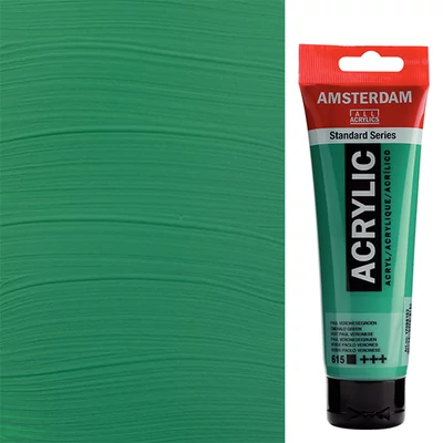 Talens Amsterdam vopsea acrilică, 120 ml - 615, emerald green
