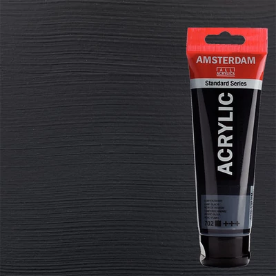 Talens Amsterdam vopsea acrilică, 120 ml - 702, lamp black