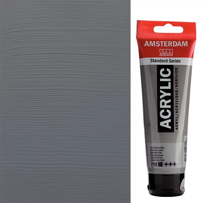 Talens Amsterdam vopsea acrilică, 120 ml - 710, neutral grey