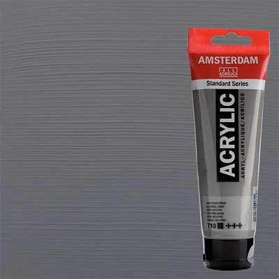 Talens Amsterdam vopsea acrilică, 120 ml - 710, neutral grey