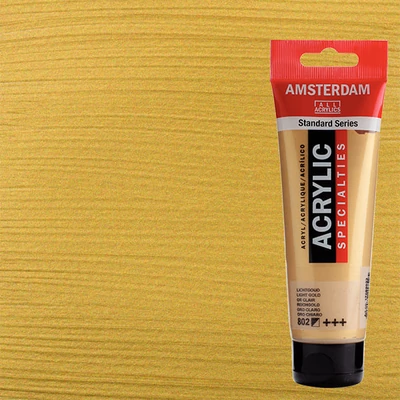 Talens Amsterdam vopsea acrilică, 120 ml - 802, light gold
