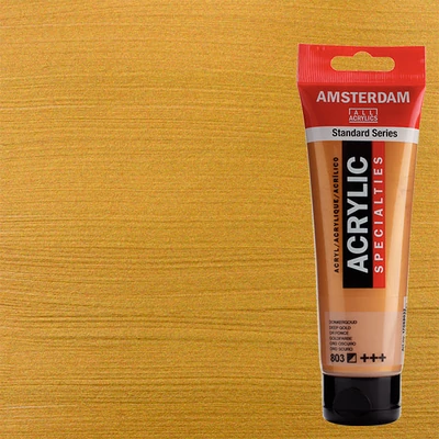 Talens Amsterdam vopsea acrilică, 120 ml - 803, deep gold