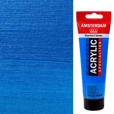 Talens Amsterdam vopsea acrilică, 120 ml - 834, metallic blue