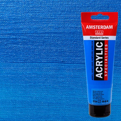 Talens Amsterdam vopsea acrilică, 120 ml - 834, metallic blue