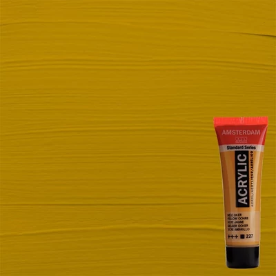 Talens Amsterdam vopsea acrilică, 20 ml - 227, yellow ochre