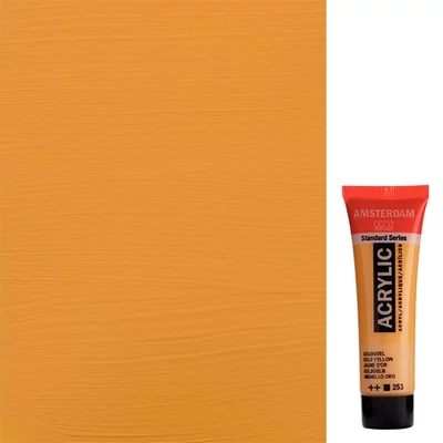 Talens Amsterdam vopsea acrilică, 20 ml - 253, gold yellow
