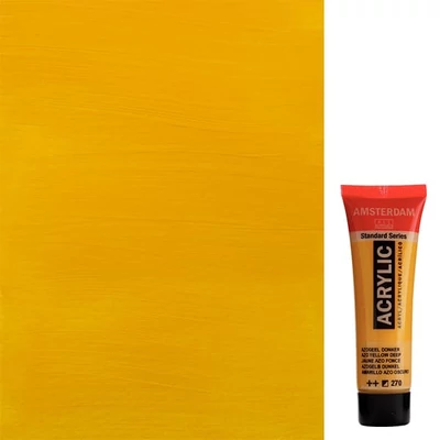 Talens Amsterdam vopsea acrilică, 20 ml - 270, azo yellow deep