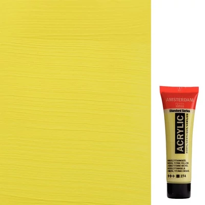 Talens Amsterdam vopsea acrilică, 20 ml - 274, nickel titanium yellow