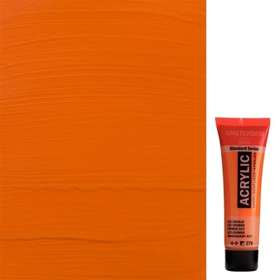 Talens Amsterdam vopsea acrilică, 20 ml - 276, azo orange