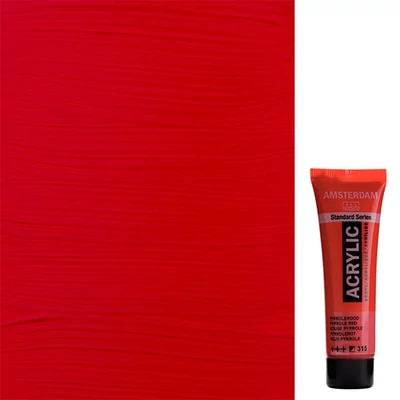 Talens Amsterdam vopsea acrilică, 20 ml - 315, pyrrole red