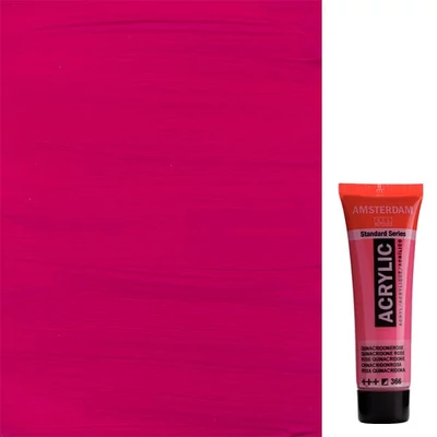 Talens Amsterdam vopsea acrilică, 20 ml - 366, quinacridone rose