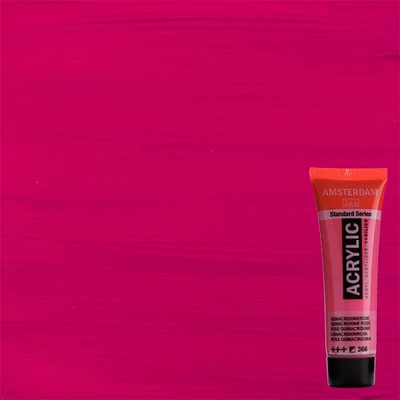 Talens Amsterdam vopsea acrilică, 20 ml - 366, quinacridone rose