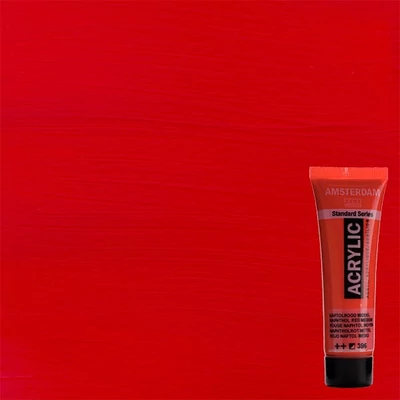 Talens Amsterdam vopsea acrilică, 20 ml - 396, naphthol red medium