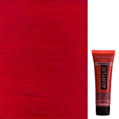 Talens Amsterdam vopsea acrilică, 20 ml - 399, naphthol red deep