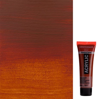 Talens Amsterdam vopsea acrilică, 20 ml - 411, burnt sienna