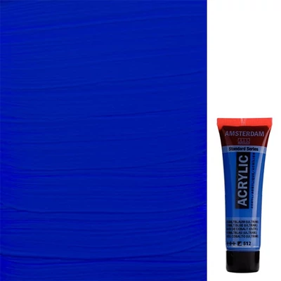 Talens Amsterdam vopsea acrilică, 20 ml - 512, cobalt blue (ultramarine)