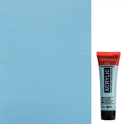 Talens Amsterdam vopsea acrilică, 20 ml - 551, sky blue light