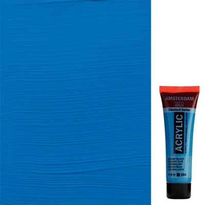 Talens Amsterdam vopsea acrilică, 20 ml - 564, brilliant blue