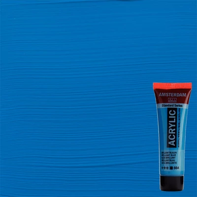 Talens Amsterdam vopsea acrilică, 20 ml - 564, brilliant blue