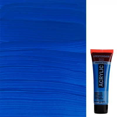 Talens Amsterdam vopsea acrilică, 20 ml - 572, primary cyan