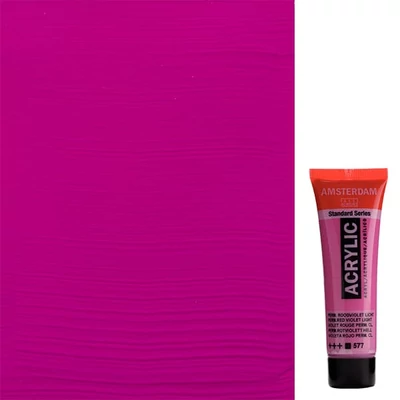 Talens Amsterdam vopsea acrilică, 20 ml - 577, permanent red violet light