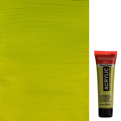 Talens Amsterdam vopsea acrilică, 20 ml - 621, olive green light