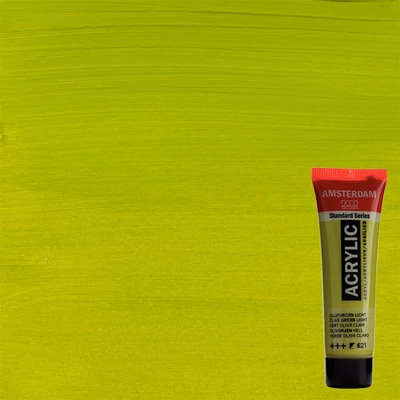 Talens Amsterdam vopsea acrilică, 20 ml - 621, olive green light