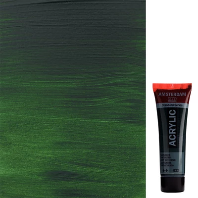 Talens Amsterdam vopsea acrilică, 20 ml - 623, sap green
