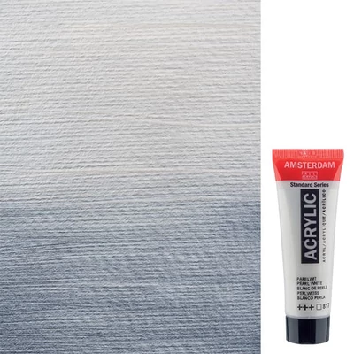 Talens Amsterdam vopsea acrilică, 20 ml - 817, pearl white