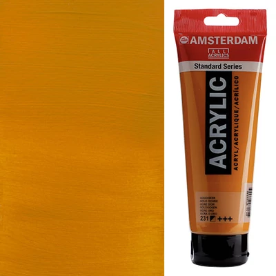 Talens Amsterdam vopsea acrilică, 250 ml - 231, gold ochre