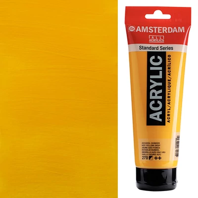 Talens Amsterdam vopsea acrilică, 250 ml - 270, azo yellow deep