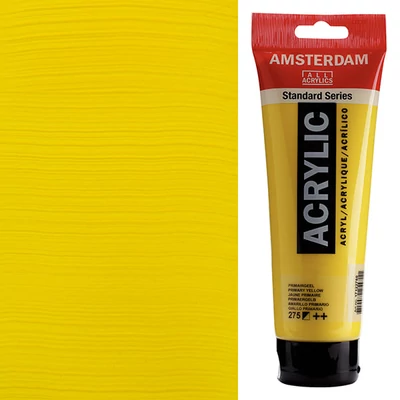 Talens Amsterdam vopsea acrilică, 250 ml - 275, primary yellow