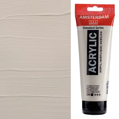 Talens Amsterdam vopsea acrilică, 250 ml - 290, titanium buff deep