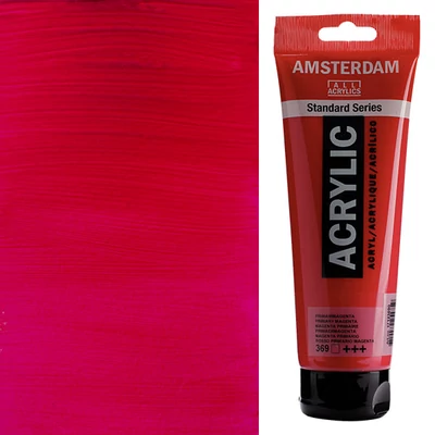 Talens Amsterdam vopsea acrilică, 250 ml - 369, primary magenta