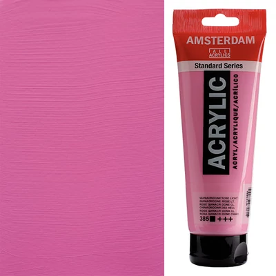 Talens Amsterdam vopsea acrilică, 250 ml - 385, quinacridone rose light