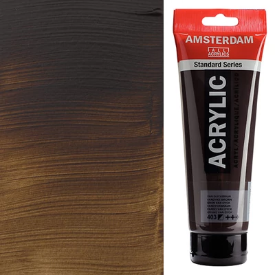 Talens Amsterdam vopsea acrilică, 250 ml - 403, vandyke brown