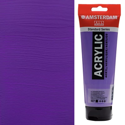 Talens Amsterdam vopsea acrilică, 250 ml - 507, ultramarine violet