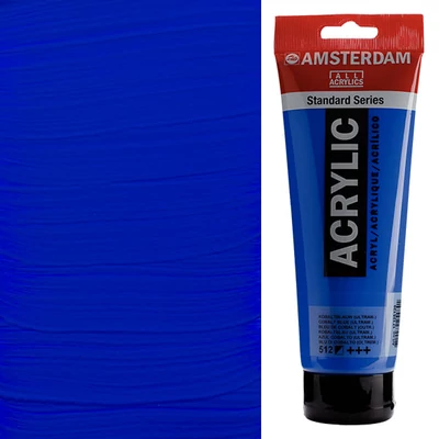 Talens Amsterdam vopsea acrilică, 250 ml - 512, cobalt blue (ultramarine)